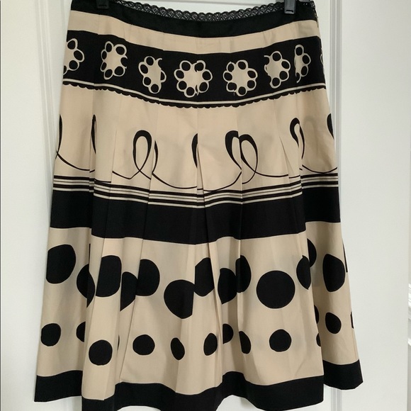 Ideology Polka Dot Cotton Skirt - Picture 2 of 4